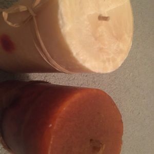 Apple Bourbon and Vanilla Scented Candles